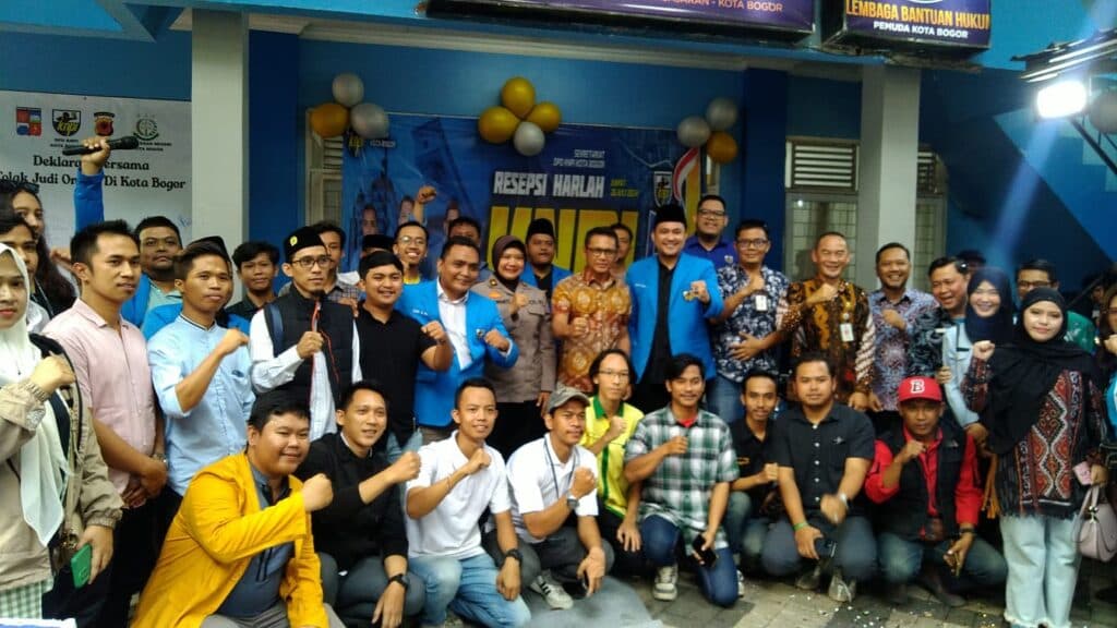 Resepsi Hari Lahir KNPI Ke-51; Kota Bogor Kompak Bersatu Lawan Judi Online!